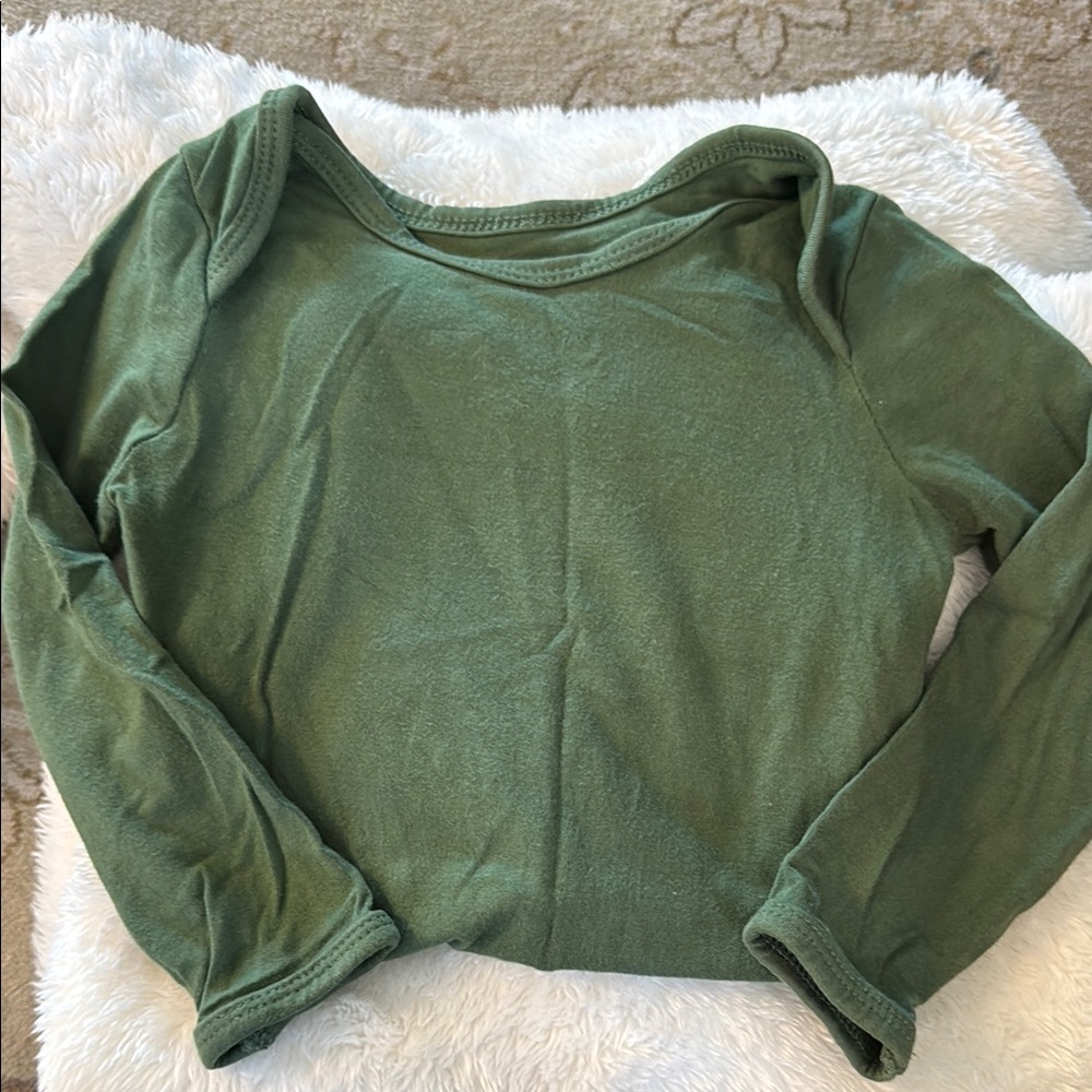 Kyte BABY Green Kids One Piece Bodysuit